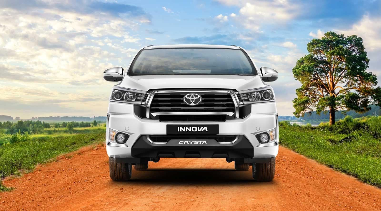 Toyota Innova Crysta.