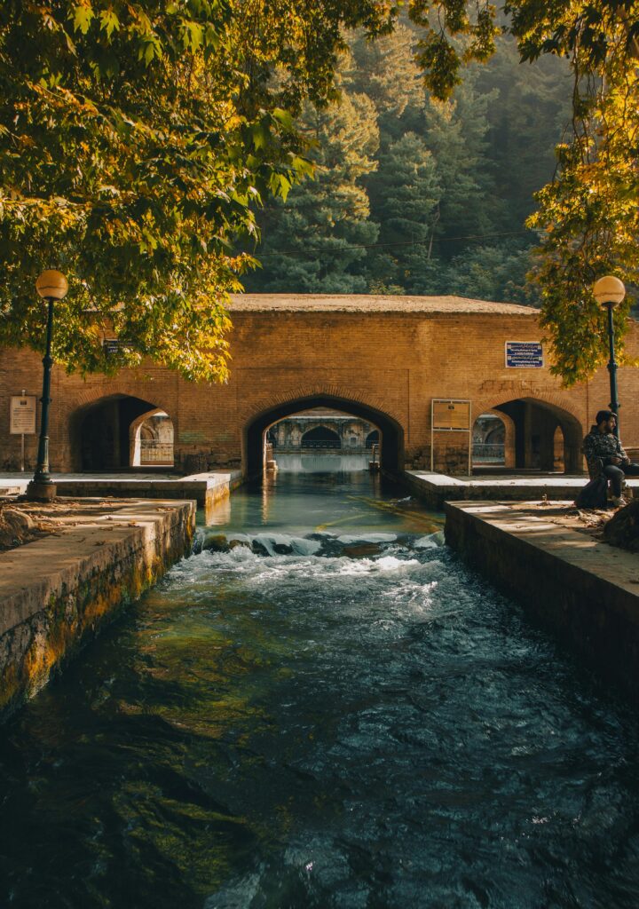 pexels-photo-19533158-19533158 Experience the serene beauty of Verinag Spring, a historic Mughal garden in Kashmir, India.